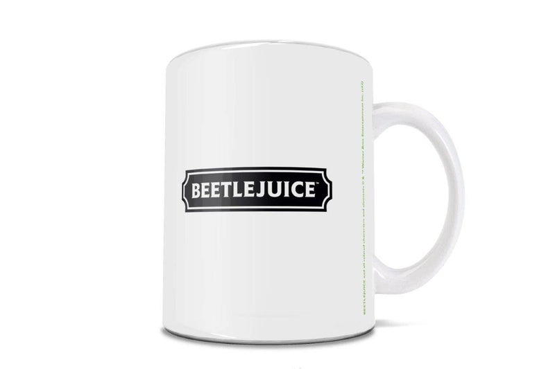 تريند سيترز Trend Setters Beetlejuice - غريب وغير عادي - كوب قهوة أو شاي سيراميك سعة 11 أونصة - بضائع مرخصة رسميًا - مثالي للإهداء أو التجميع - Image 3